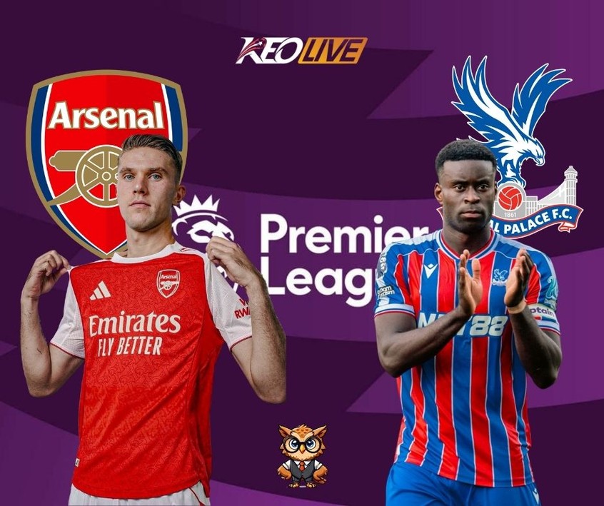 Trận derby London giữa Arsenal vs Crystal Palace | Keolive