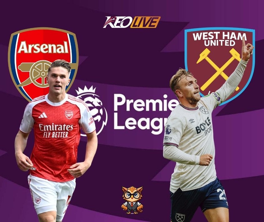 Trận derby London giữa Arsenal vs West Ham | Keolive