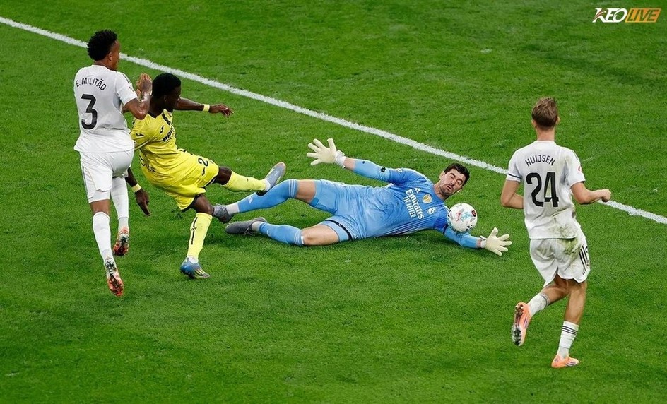 Villarreal nhận thất bại 1-3 trên sân của Real Madrid | Keolive