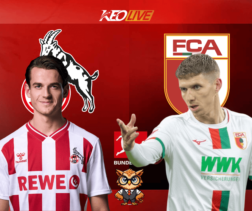 Trận đấu vòng 7 Bundesliga giữa FC Köln vs Augsburg | Keolive