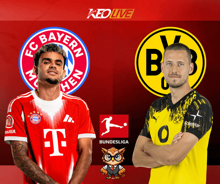 Màn so tài được mong chờ giữa Bayern Munich vs Borussia Dortmund | Keolive