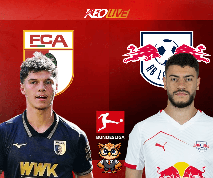 Trận đấu giữa Augsburg vs RB Leipzig | Keolive
