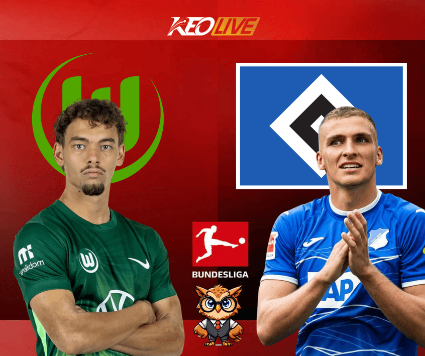 Trận đấu kết màn vòng 9 giữa Wolfsburg vs Hoffenheim | Keolive