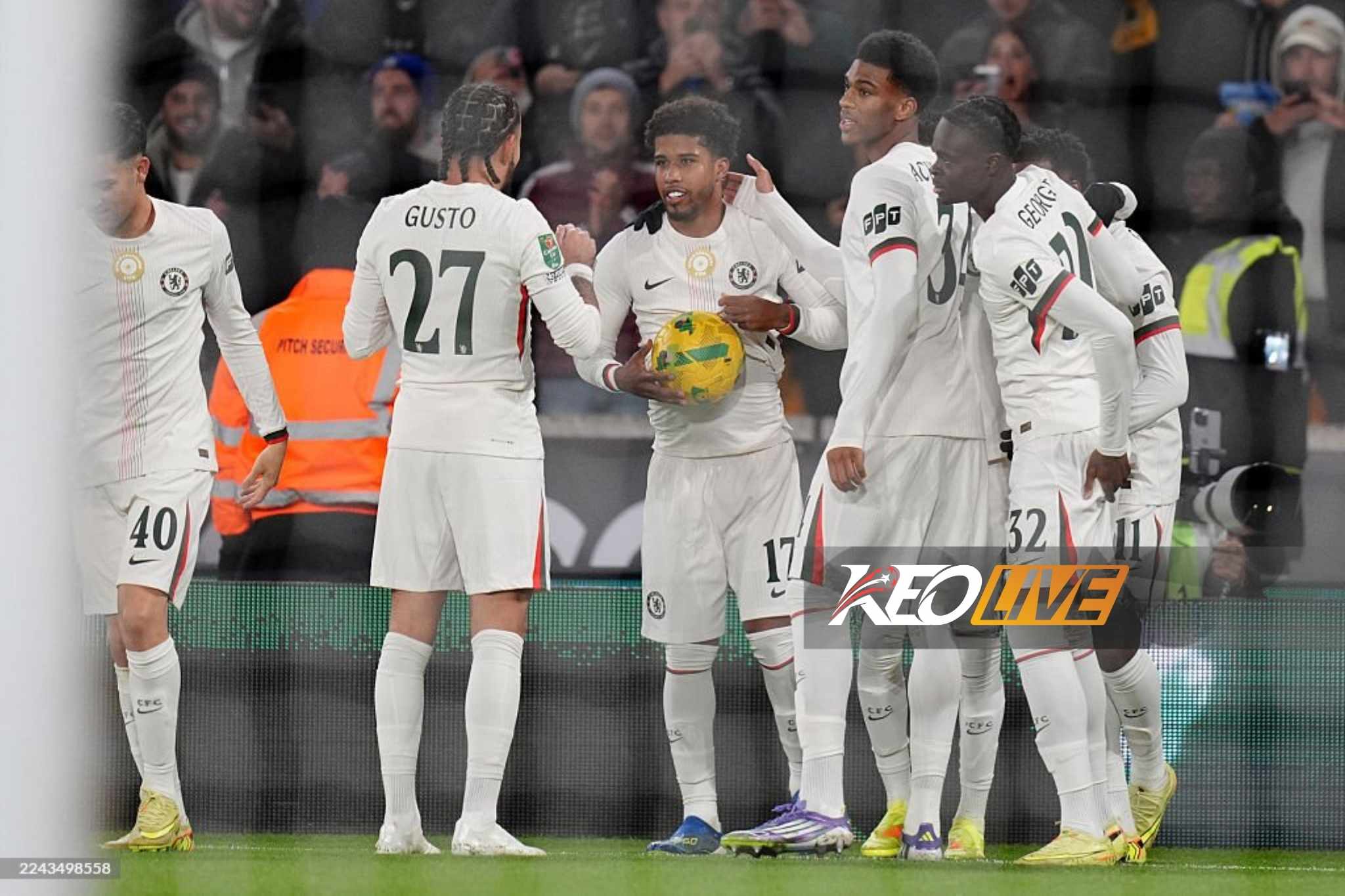 Andrey Santos mở tỉ số cho Chelsea từ rất sớm | Keolive