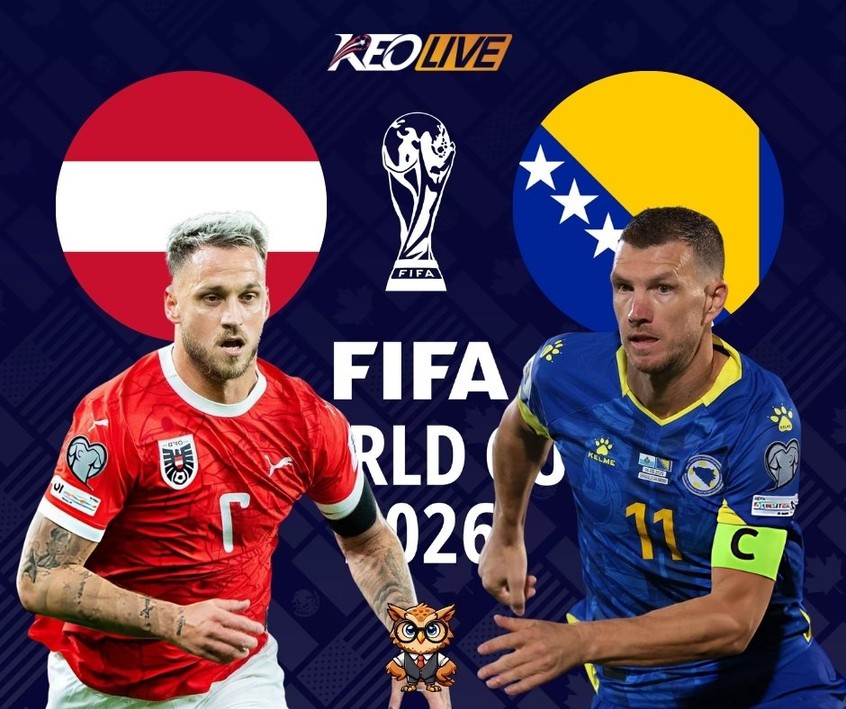 Áo vs Bosnia and Herzegovina | Keolive
