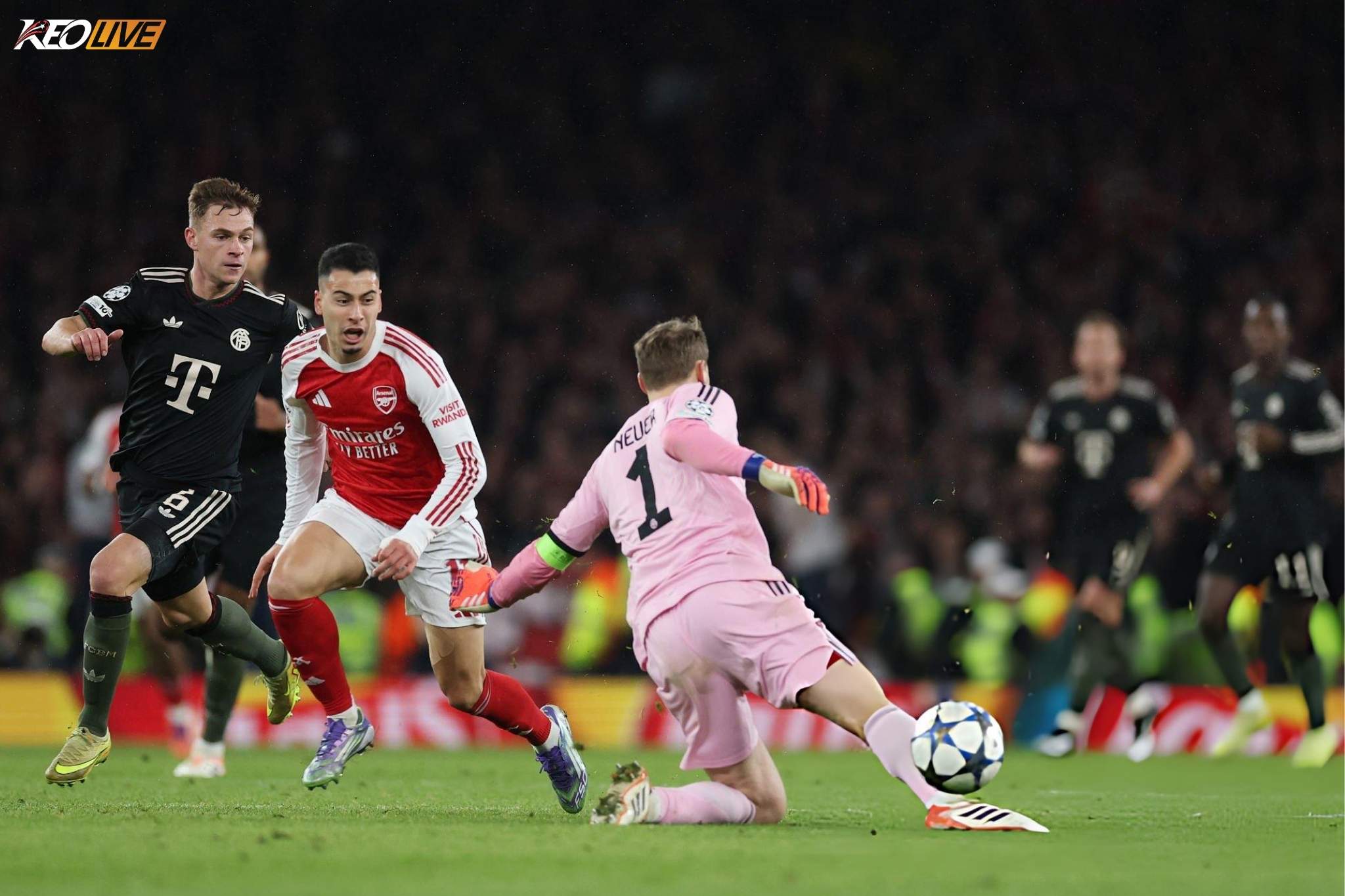 Bàn ấn định tỉ số đến từ tình huống sai lầm của Neuer | Keolive