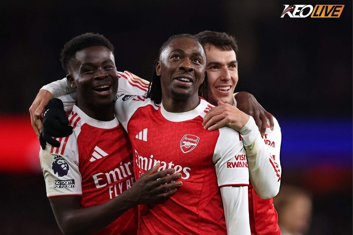 Eze là cầu thủ Arsenal đầu tiên lập hat-trick mùa này | Keolive