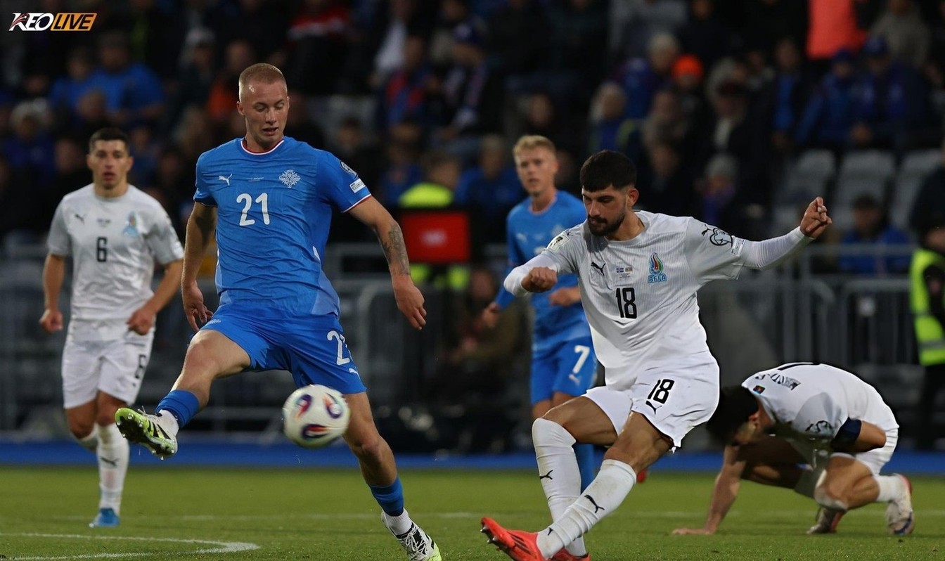 Azerbaijan bị Iceland đè bẹp ở vòng 2 | Keolive