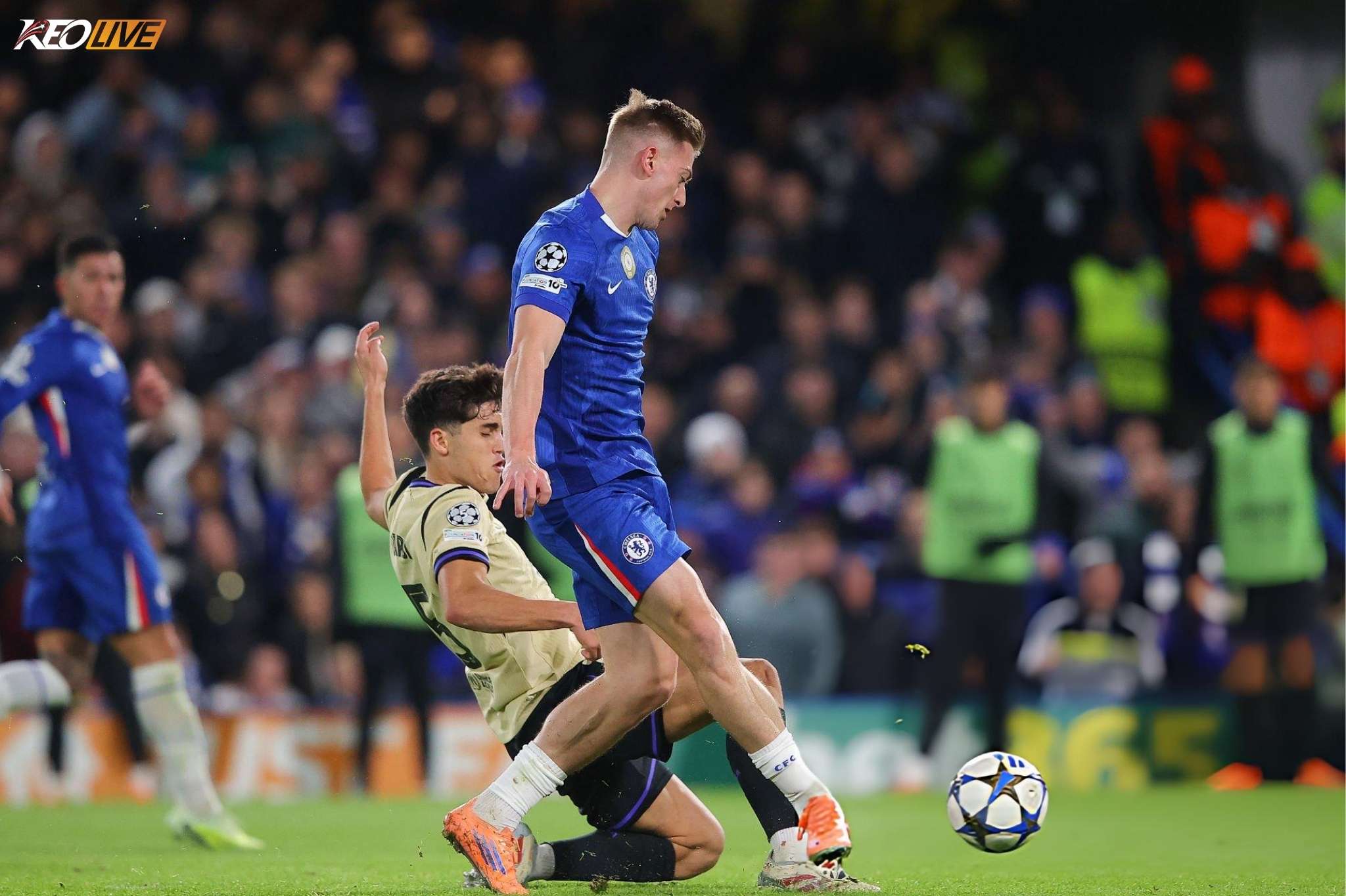 Liam Delap có bàn thắng đầu tiên ở Champions League | Keolive