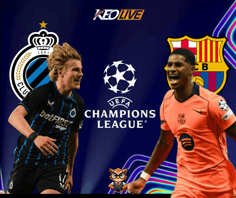 Club Brugge vs Barcelona | Keolive