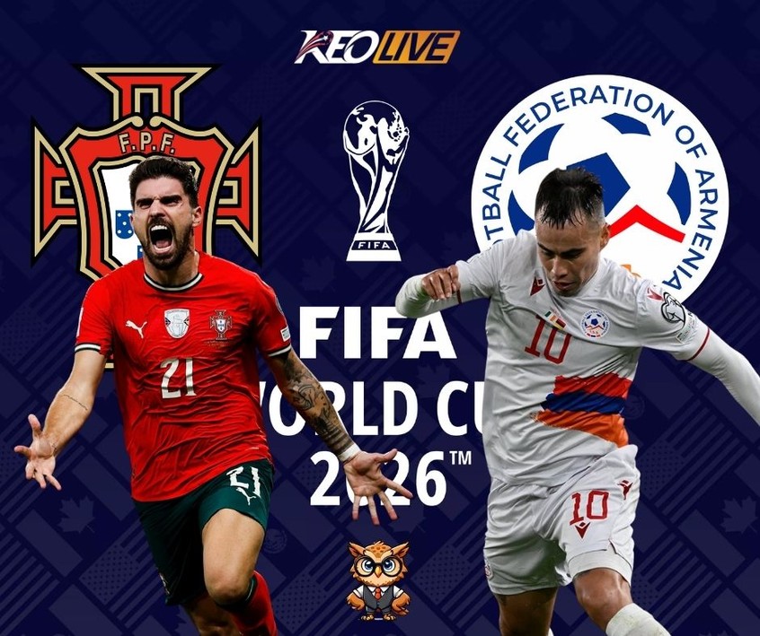 Cuộc đối đầu giữa Bồ Đào Nha vs Armenia | Keolive
