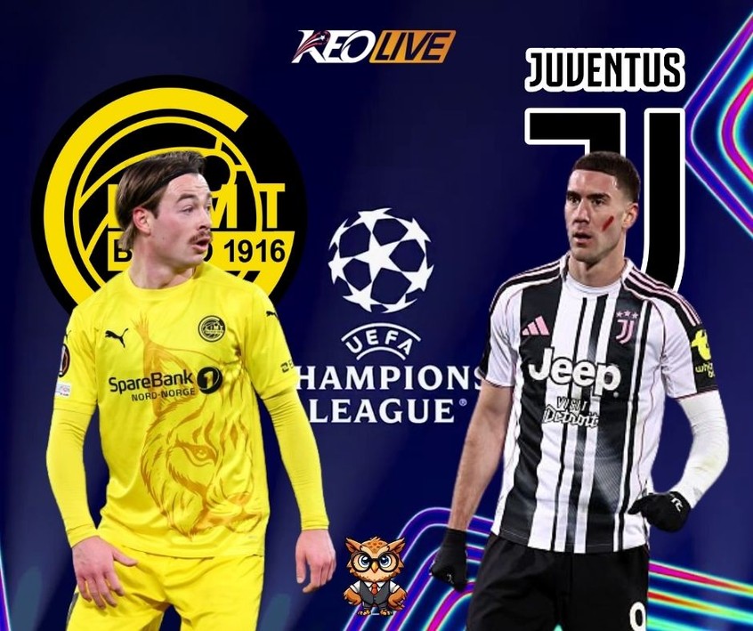 Cuộc đối đầu giữa Bodø/Glimt vs Juventus | Keolive