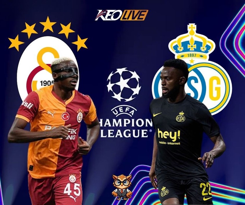 Cuộc đối đầu giữa Galatasaray vs Union Saint-Gilloise | Keolive