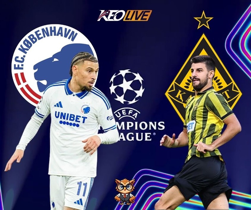 Cuộc đối đầu giữa København vs Kairat | Keolive