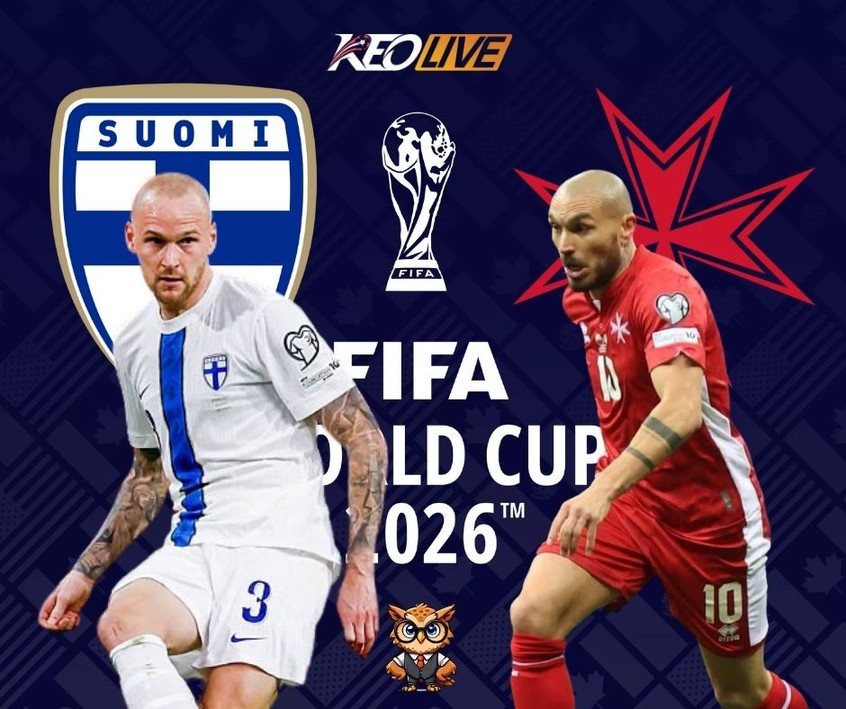 Cuộc đối đầu giữa Phần Lan vs Malta | Keolive