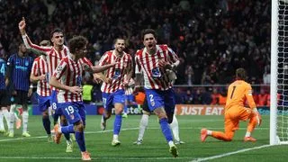 Hình ảnh cho bài Hạ Inter 2-1 phút bù giờ, Atlético chấm đứt mạch toàn thắng của Nerazzurri