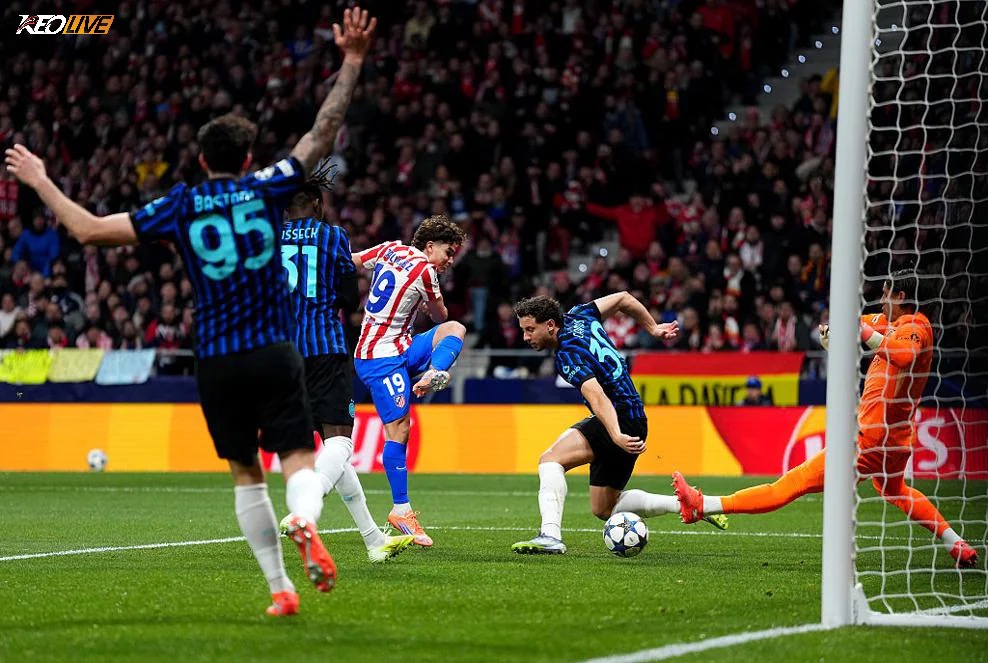 Bàn thắng thứ 10 của Julian Álvarez cho Atlético ở Champions League | Keolive