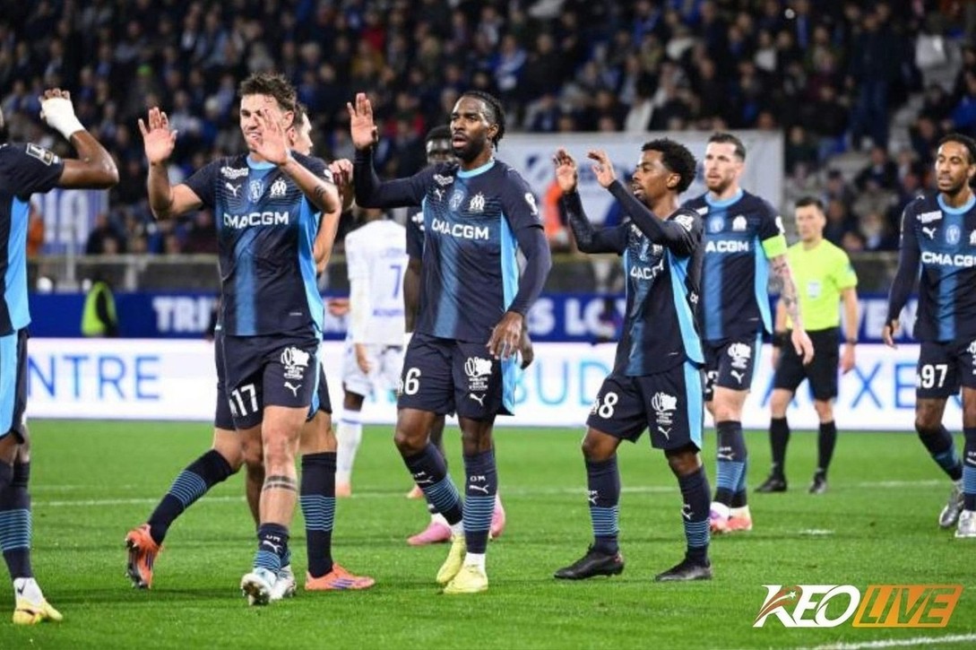 Marseille tiếp tục bám đuổi PSG trên BXH | Keolive