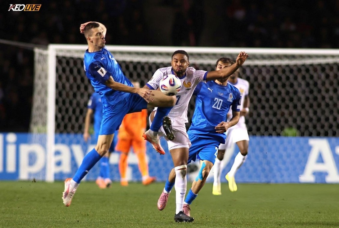 Ra quân với đội hình 2, Pháp vẫn tỏ ra vượt trội so với đối thủ | Keolive