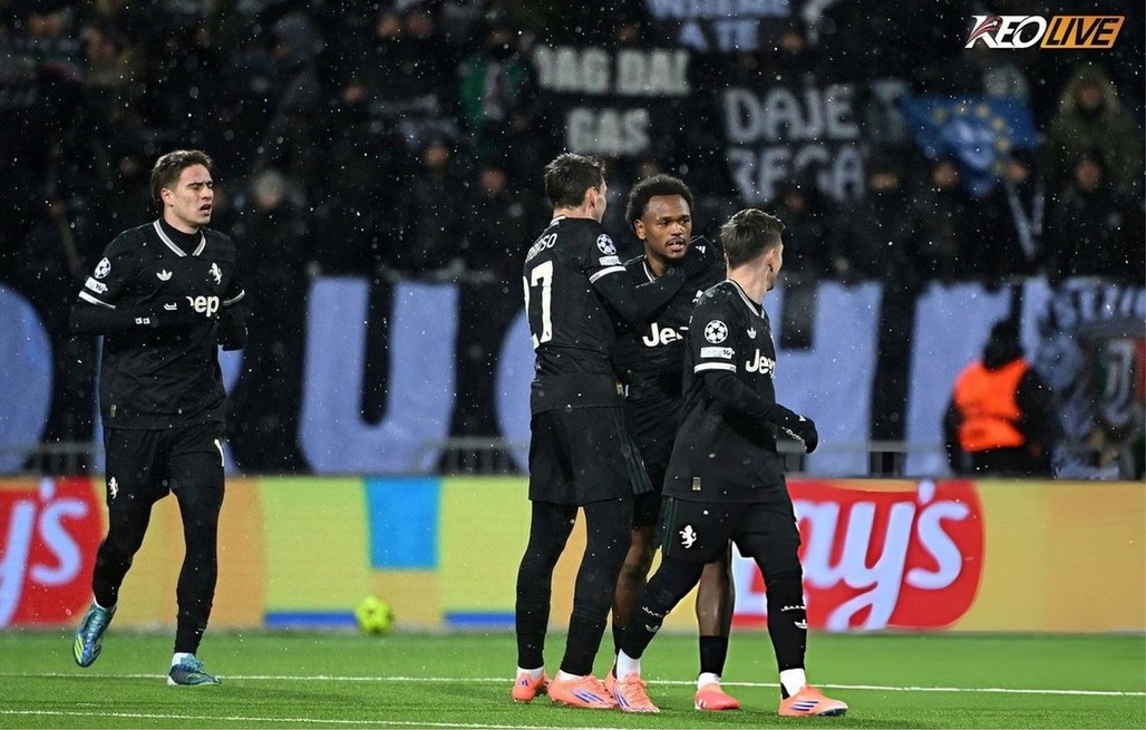 Juve gỡ hòa ở đầu hiệp hai | Keolive