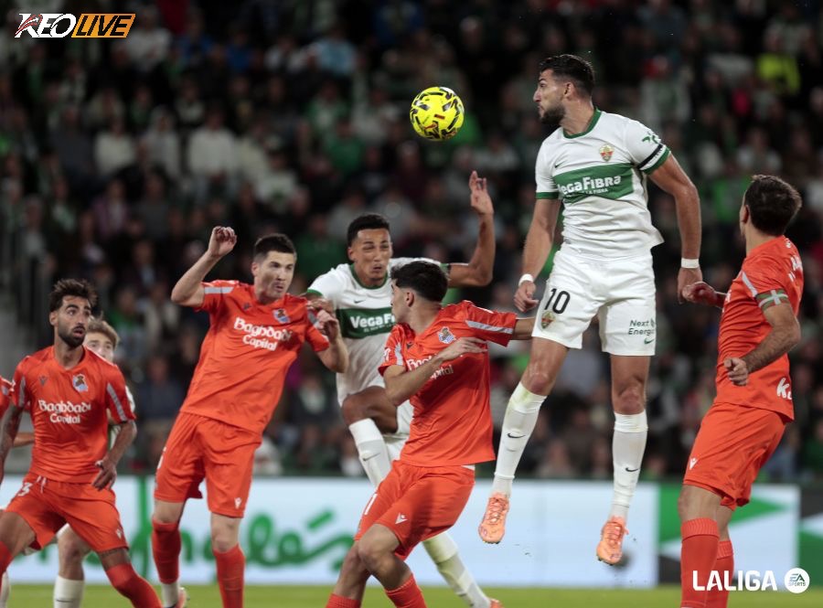 Trận hòa khiến vị trí của cả hai đội không có sự thay đổi | Keolive