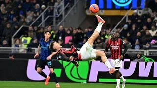 Hình ảnh cho bài Inter 0-1 AC Milan: Rossoneri thắng nghẹt thở ở Derby della Madonnina