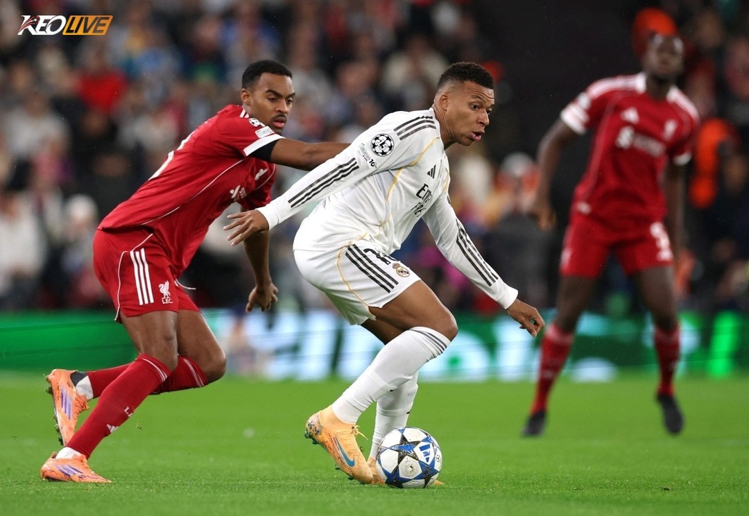 Mbappé không có cú sút trúng đích nào trong cả trận | Keolive