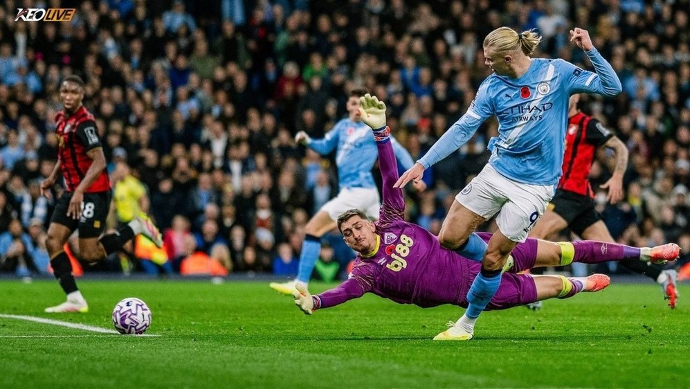 Ngăn cản Haaland ghi bàn là điều không phải đội bóng nào cũng làm được | Keolive