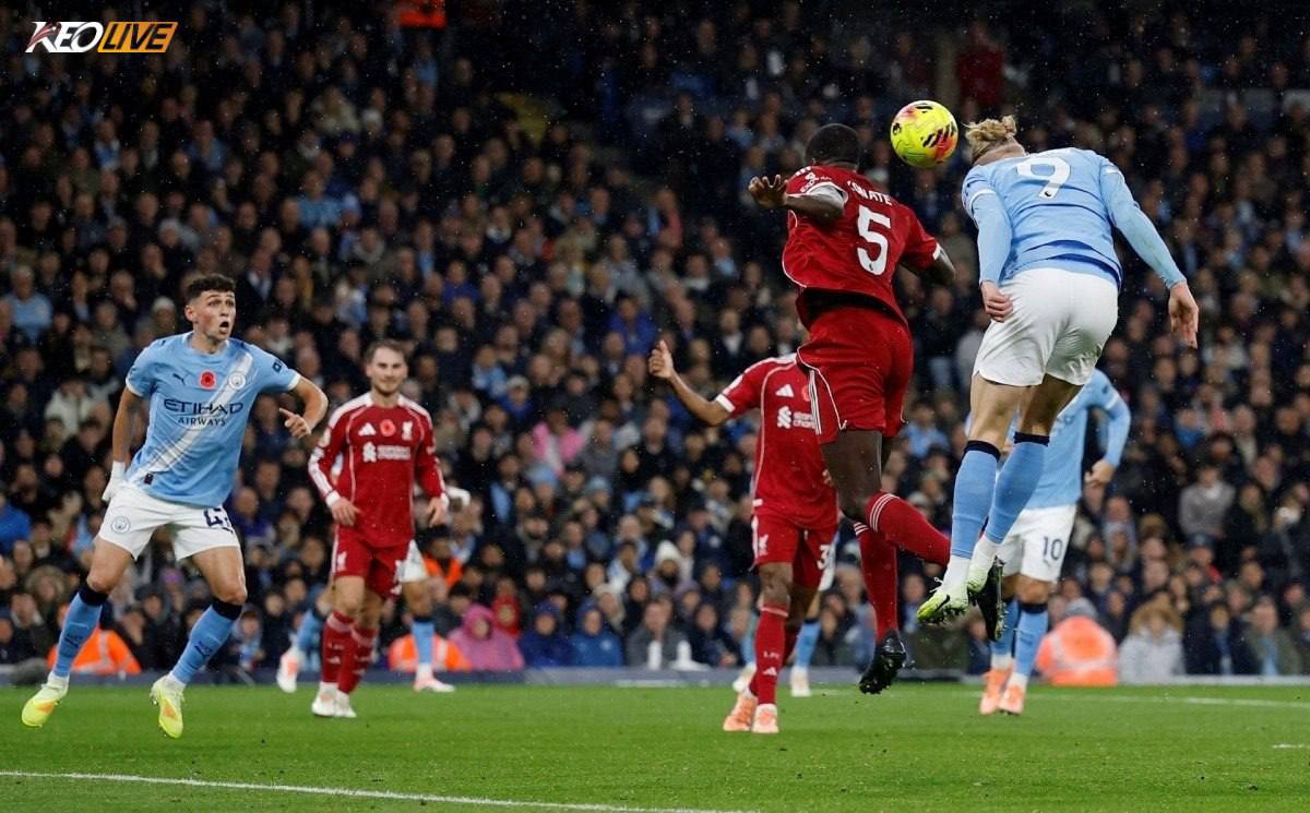 Haaland bùng nổ với bàn mở tỷ số cho Man City | Keolive