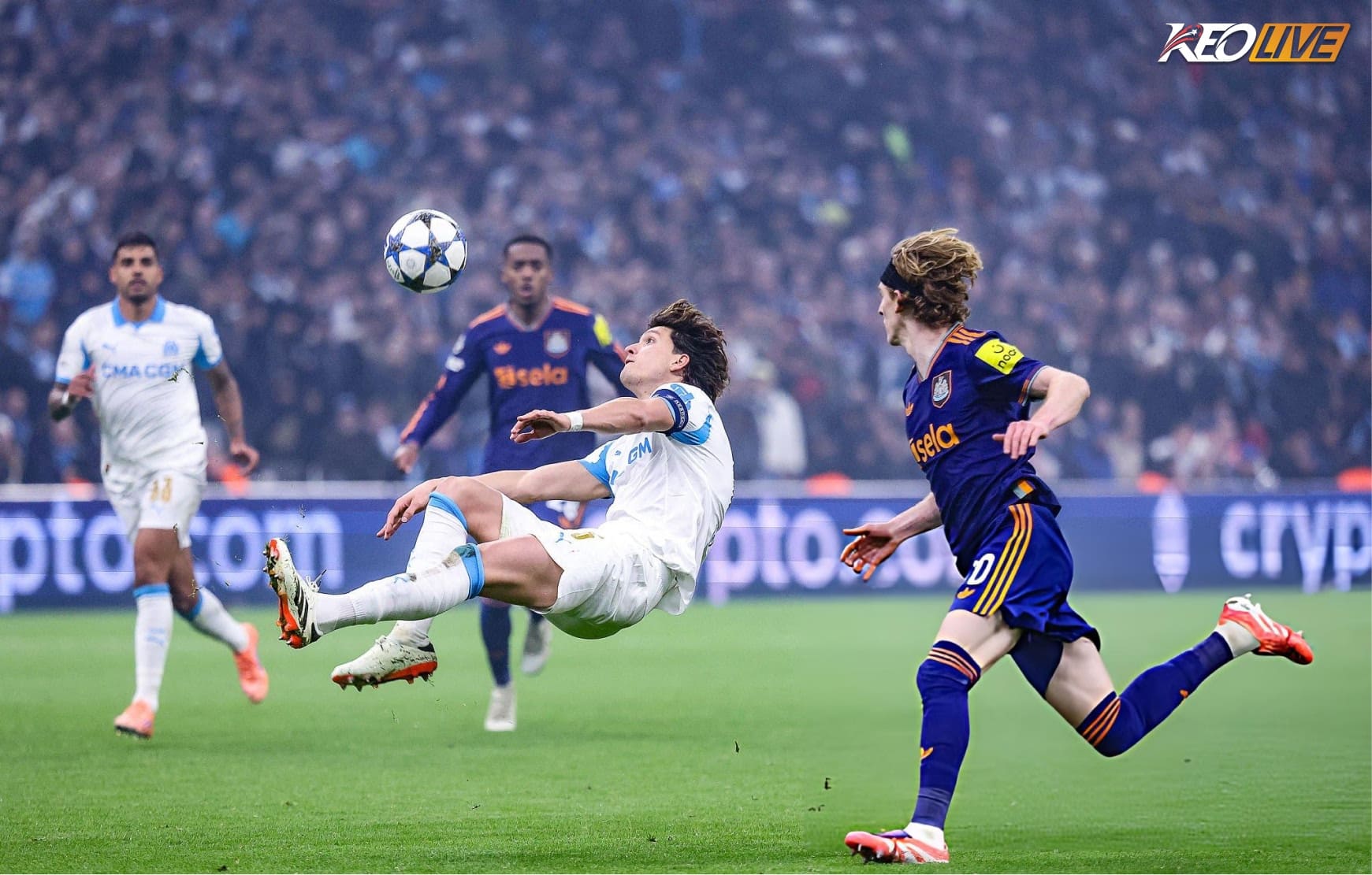 Marseille đã chơi một trận hay nhất của họ tại Champions League mùa này | Keolive