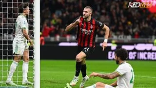 Hình ảnh cho bài AC Milan 1-0 AS Roma: Rossoneri thắng nghẹt thở trước Roma