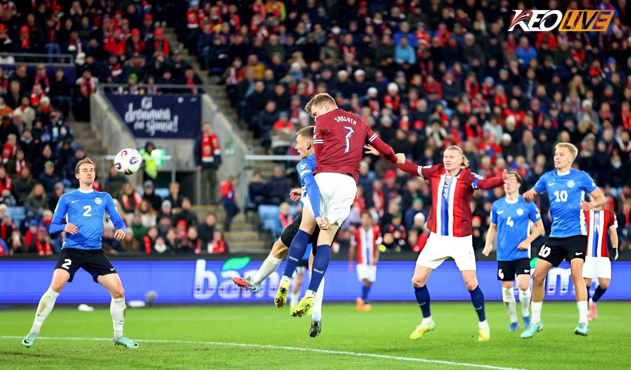 Sorloth phá vỡ thế bế tắc cho Na Uy | Keolive