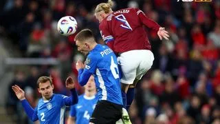 Hình ảnh cho bài Na Uy 4-1 Estonia: cánh cửa World Cup 2026 mở rộng với Haaland