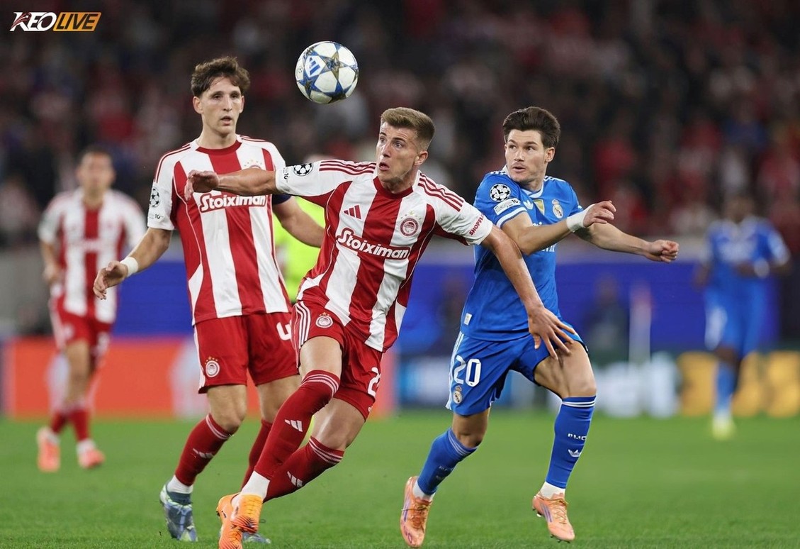 Olympiacos thi đấu nỗ lực và liên tục tìm kiếm bàn gỡ | Keolive