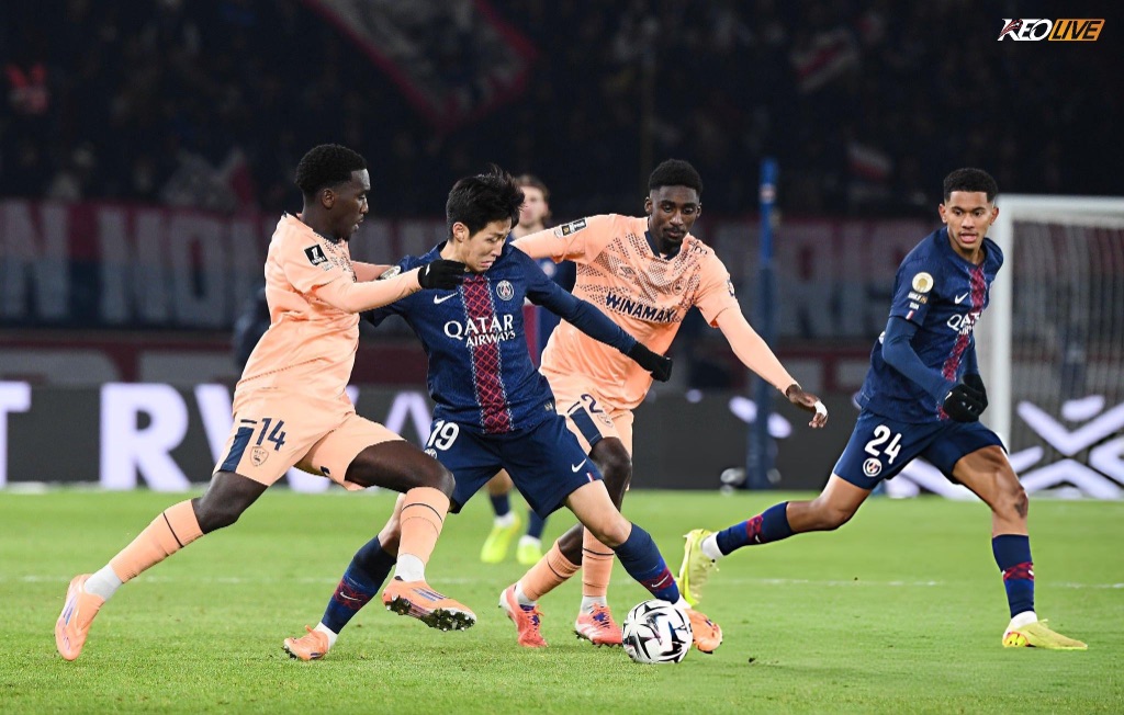 PSG dễ dàng hạ gục Le Havre 3 bàn không gỡ | Keolive