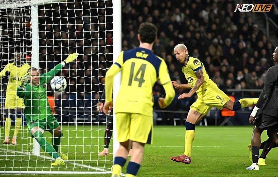 Richardlison đã ghi 3 bàn liên tiếp sau 3 trận cho Spurs | Keolive