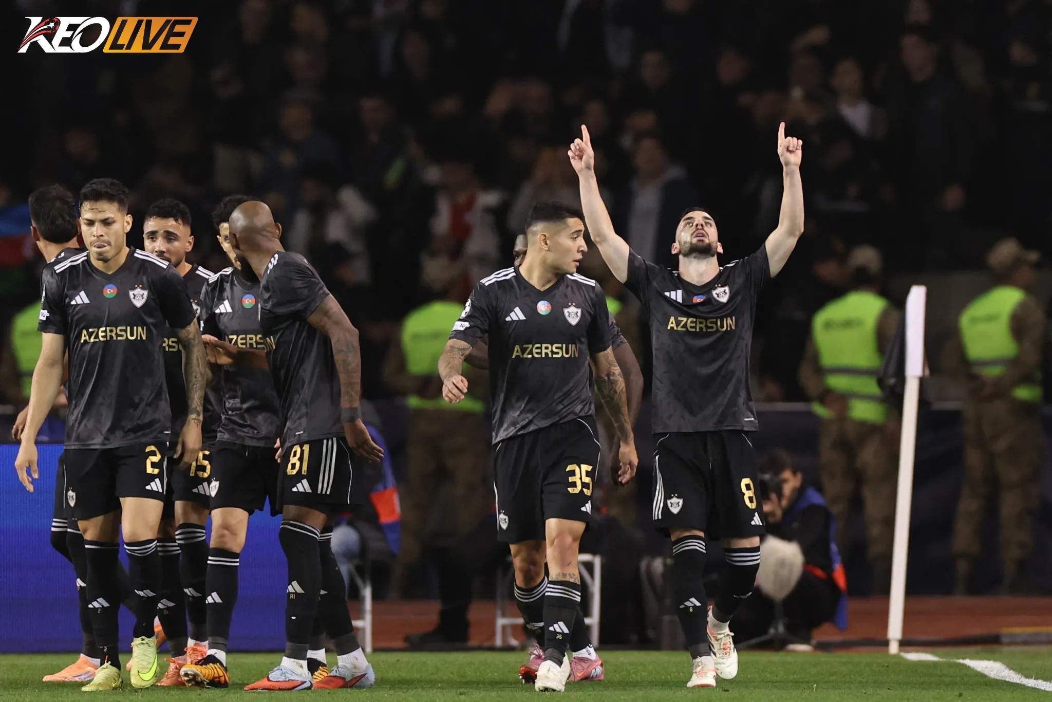 Jankovic giúp Qarabag vươn lên dẫn trước | Keolive