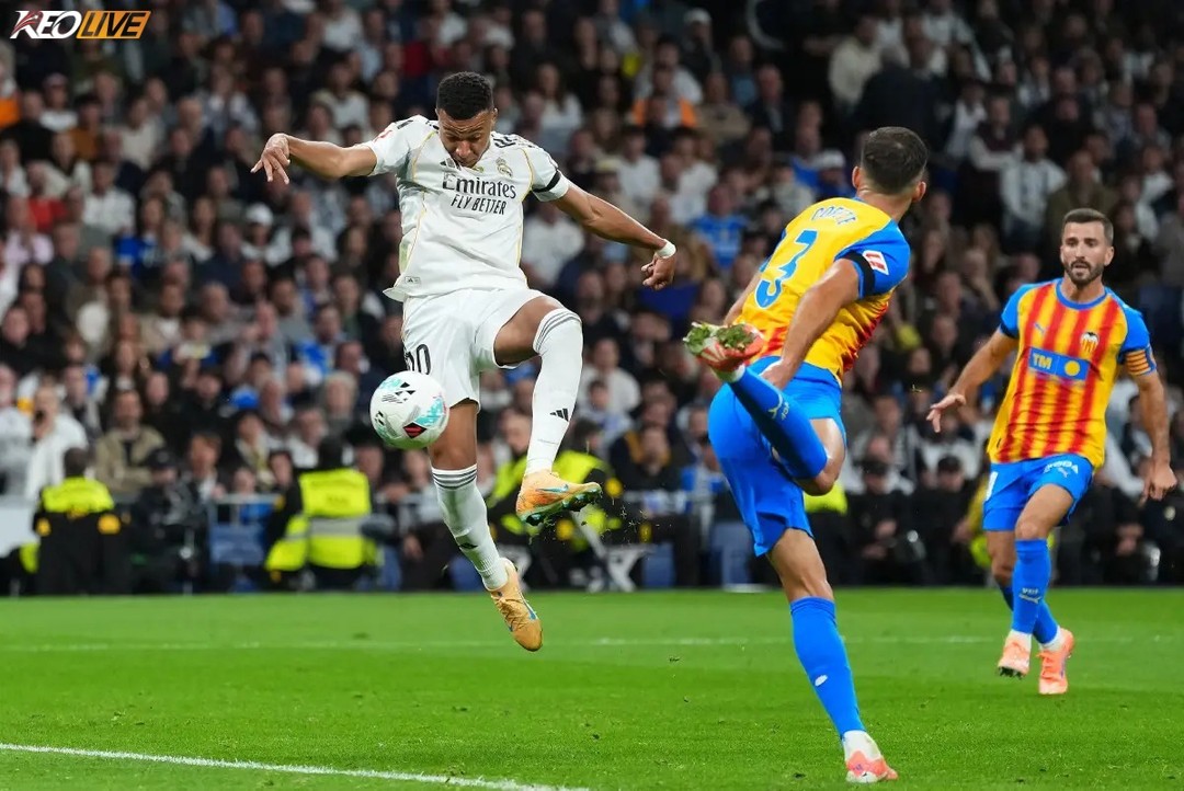Real đang bay cao với phong độ của Mbappé | Keolive