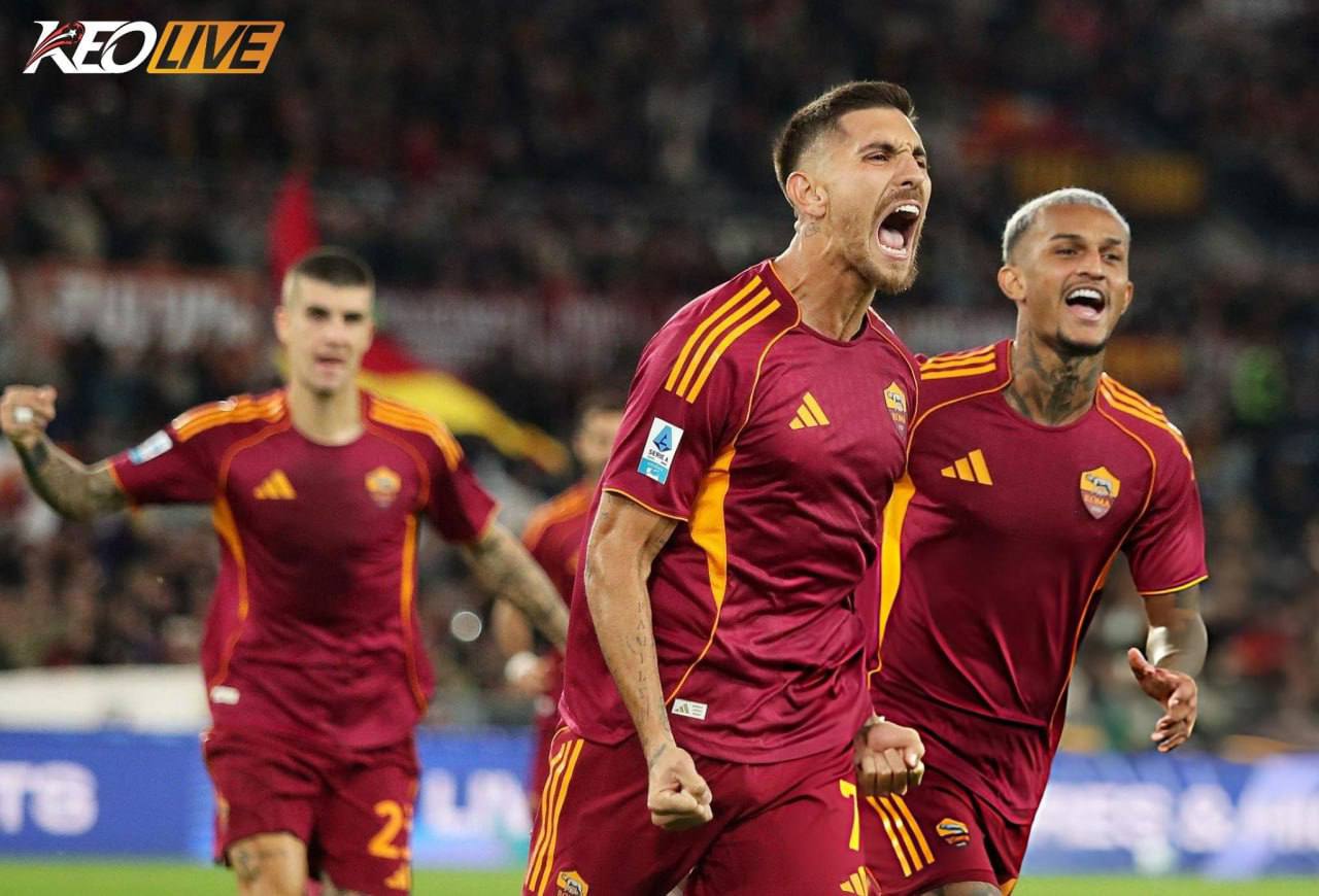 Roma thể hiện bản lĩnh, mang về chiến thắng trọn vẹn | Keolive