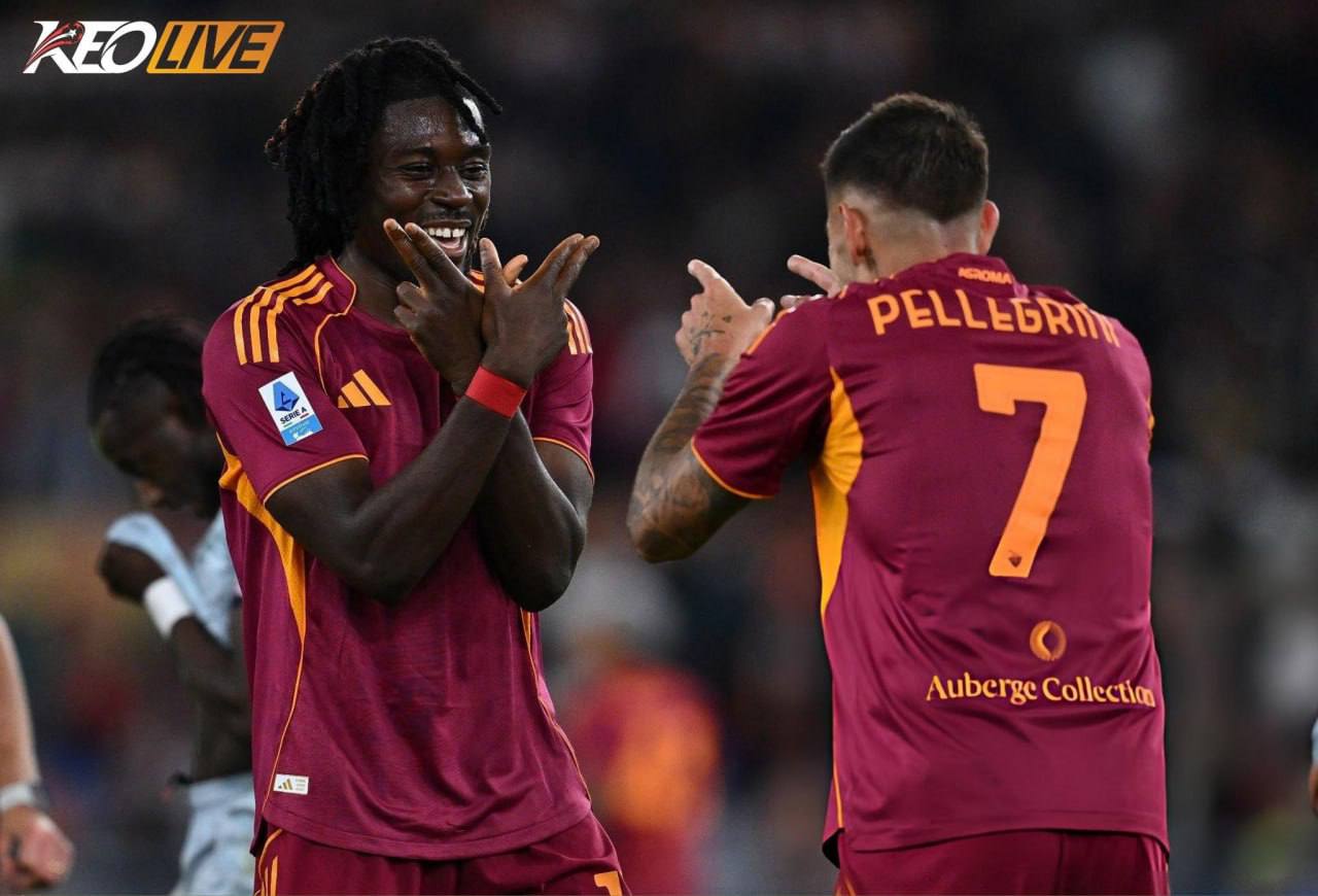 Roma thể hiện sự vượt trội tuyệt đối, kiểm soát thế trận đến phút cuối | Keolive