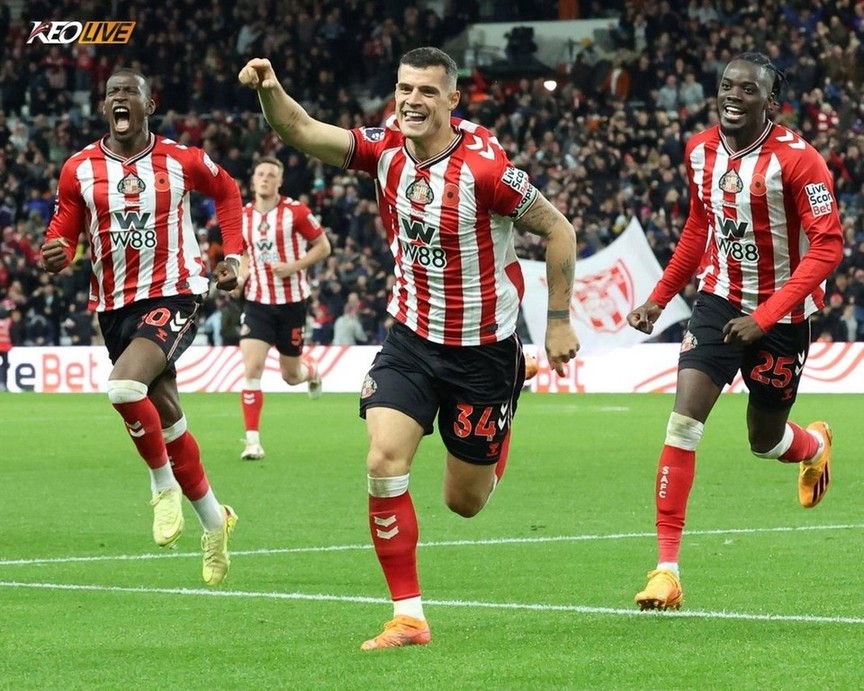 Xhaka đang cho thấy sức ảnh hưởng cực lớn lên đội hình của Sunderland | Keolive