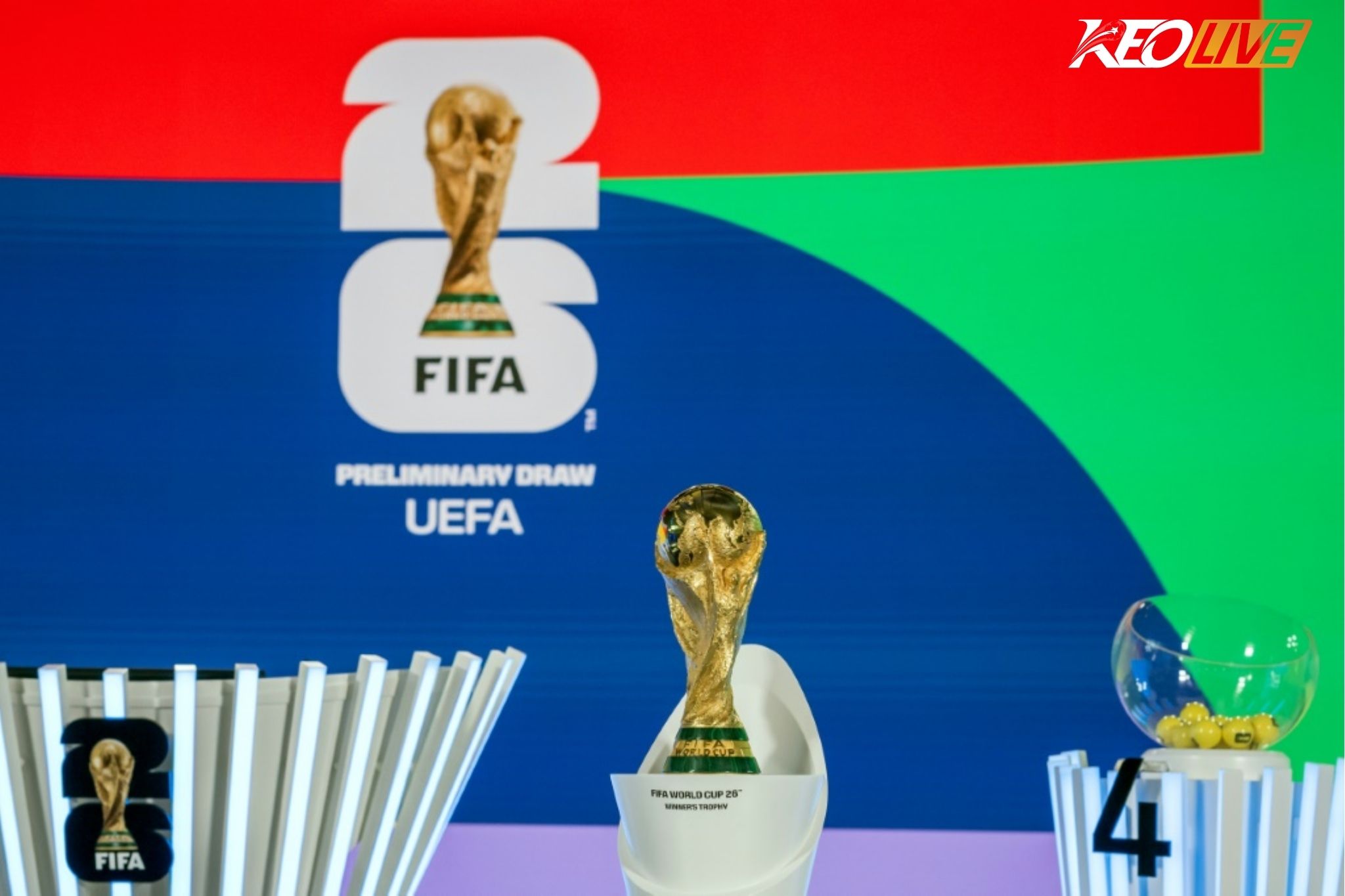 Lễ bốc thăm vòng play-off sẽ được diễn ra vào lúc 20:00 ngày 20/11/2026 (+UTM 7) | Keolive