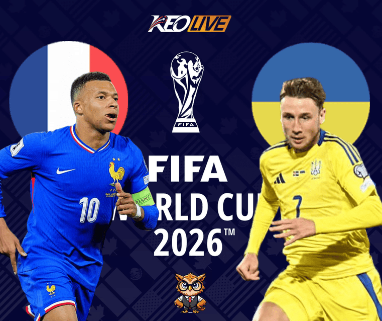 Pháp vs Ukraine | Keolive