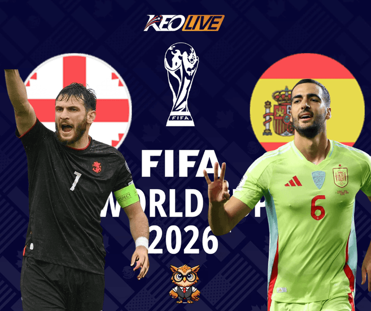 Georgia vs Tây Ban Nha | Keolive
