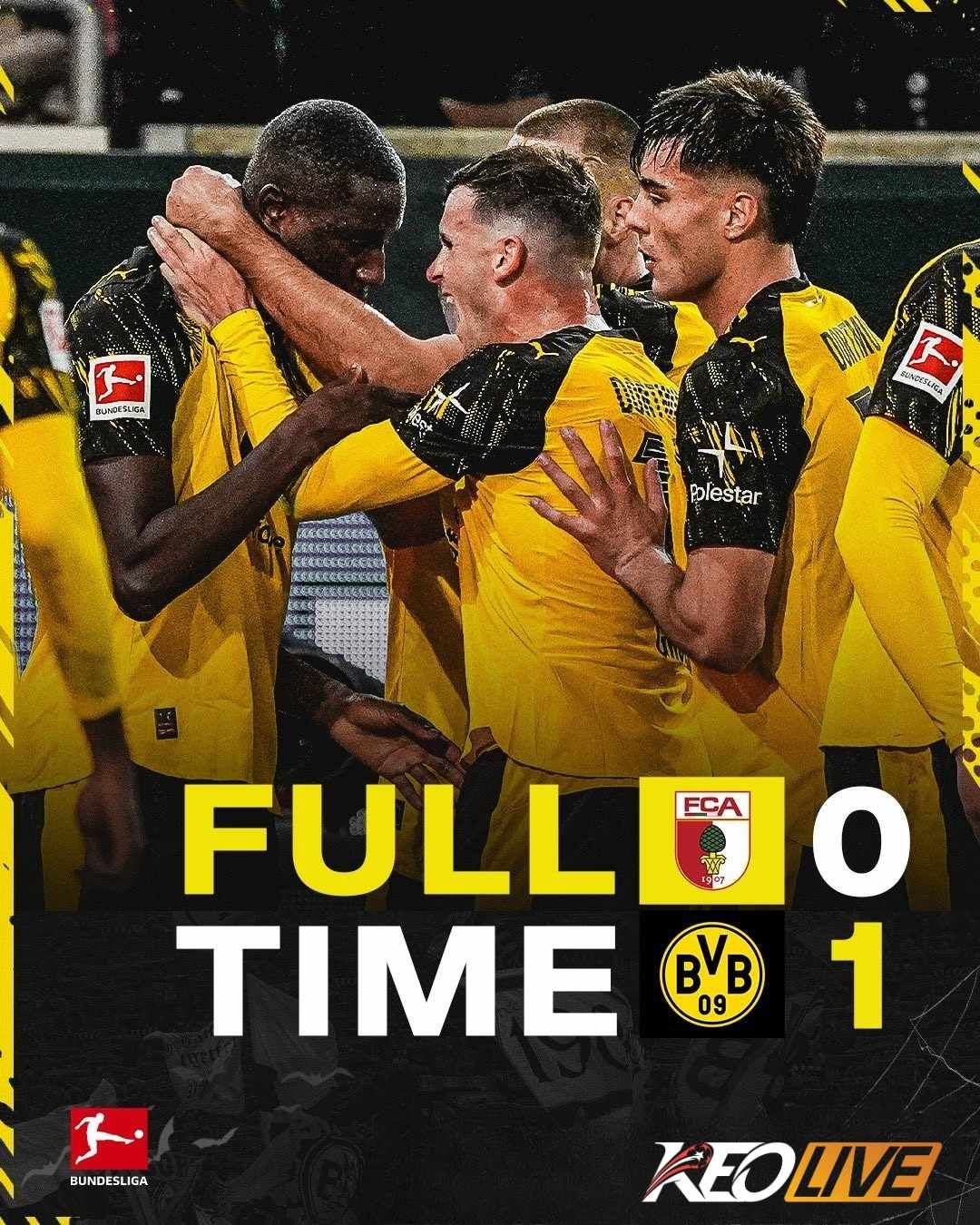 Augsburg 0-1 Dortmund | Keolive