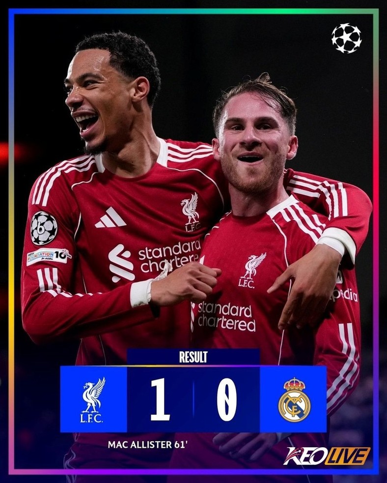 Liverpool 1-0 Real Madrid | Keolive