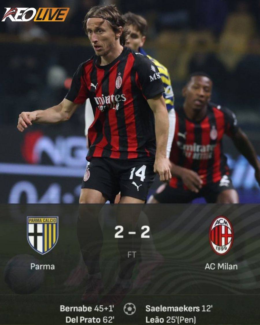 Parma 2–2 AC Milan | Keolive