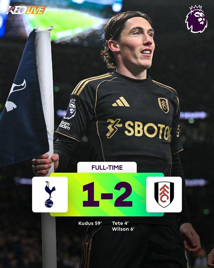 Tottenham 1-2 Fulham | Keolive