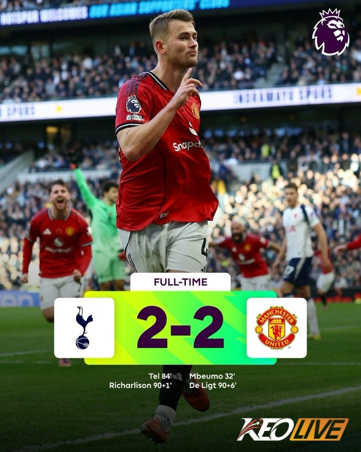 Tottenham 2-2 Man Utd | Keolive