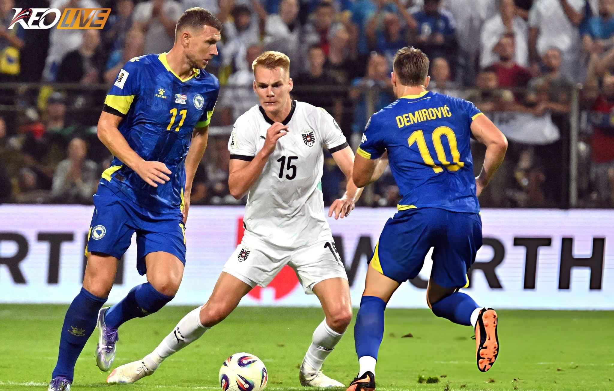 Lần gặp nhau gần nhất Áo vs Bosnia and Herzegovina | Keolive